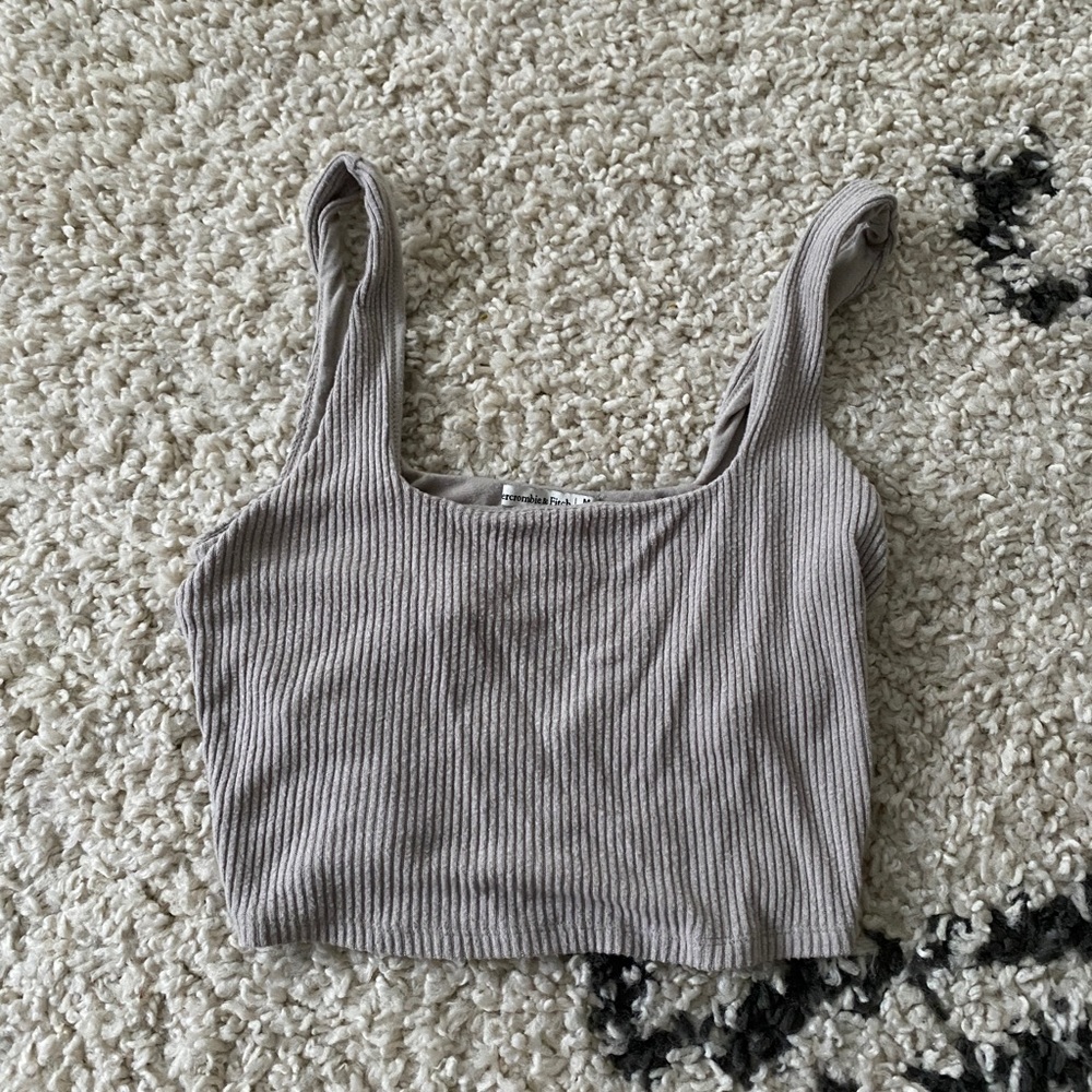 A&F Cozy Rib Lounge Set (Tank & Pants; M/S)